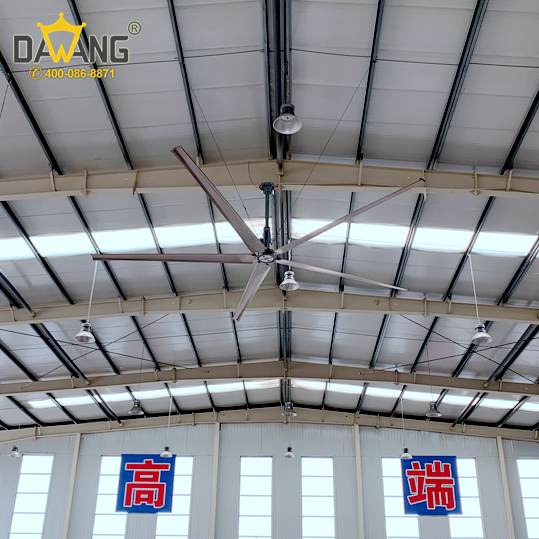 家具生產車間安裝工業大風扇